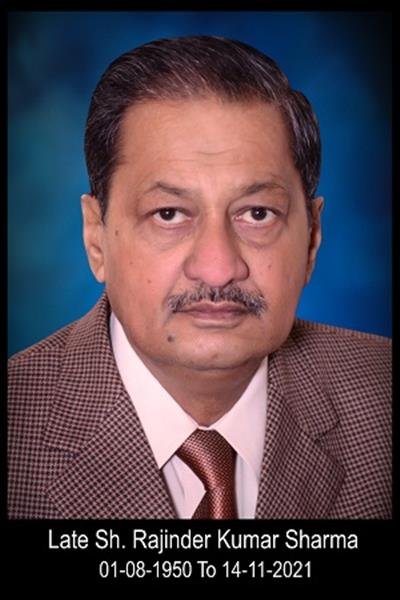 PUCA expresses deep condolences on the death of Rajinder Sharma