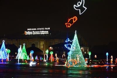 Christmas Nights of Lights at Indiana State Fairgrounds