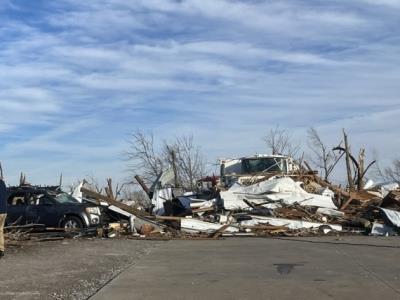 Biden approves disaster declaration in tornado-hit Kentucky