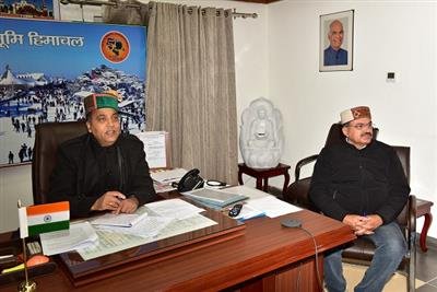CM Jai Ram Thakur addresses members of Himachali Pravasi Global Association