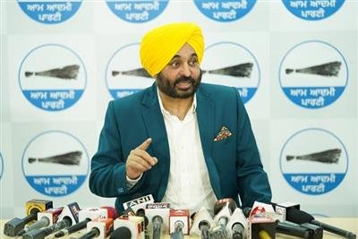 Bhagwant Mann elected leader of AAP legislative party, to take oath on March 16