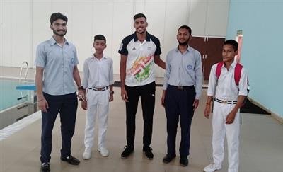 Meet the Champion interaction programme with Sarthak Bhambri olympion.