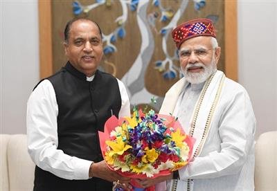Himachal Chief Minister calls on Prime Minister Narender Modi