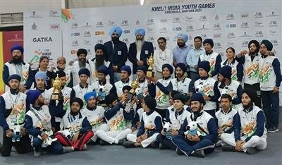 Khelo India Youth Games: Punjab boys and Chandigarh girls wins in Gatka competition