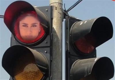 Delhi Police turn to Kareena's 'Poo' role to warn about jumping red lights