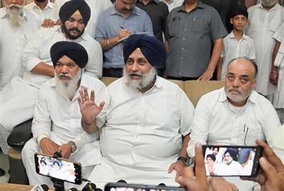 Sukhbir Badal appeals to Khalsa Panth to support twin Marches being held from Takth Kesgarh Sahib and Damdama Sahib