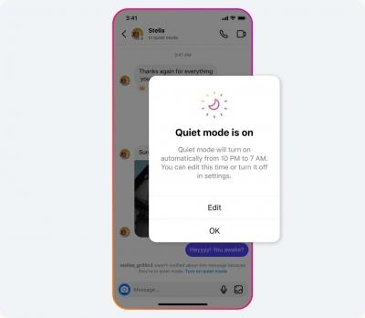 Instagram users can now pause notifications with 'Quiet mode'