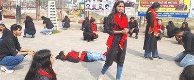 Aryans organises Nukkar Natak on world day for Social Justice