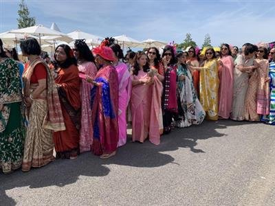 Women set for saree walkathon in London on National Handloom Day
