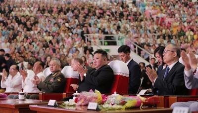 Kim Jong-un greets Russian, Chinese delegates on armistice anniversary