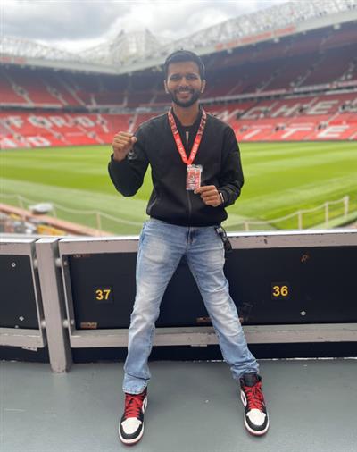 'Theatre of Dreams': Para shuttlers Pramod, Sukant visit Man United's stadium