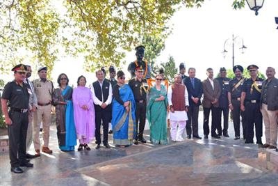 Lt Gen Daulet Singh's bust inaugurated in Shimla