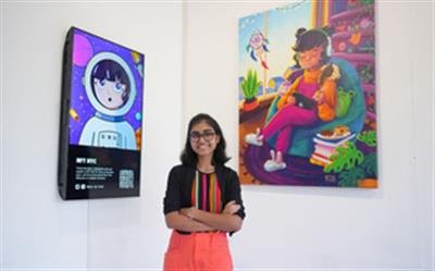 NFT exhibition by Indian-American girl enthralls Kerala kids