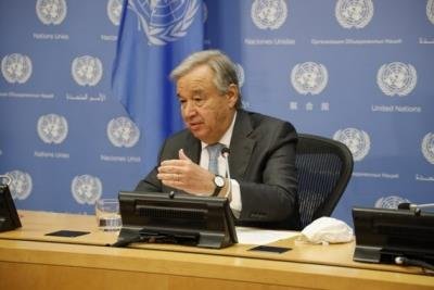 Guterres urges adherence to UNSC resolution after US-led airstrikes on Houthis
