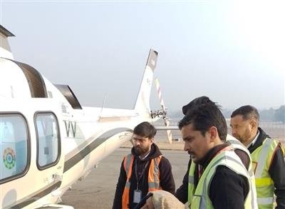 HP Chief Minister's Helicopter Airlifts Critically Ill Woman from Remote Bada Bhangal for Urgent Medical Care