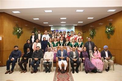 Colorful Celebration Marks Manipur, Meghalaya, Tripura Foundation Day at Punjab Raj Bhawan