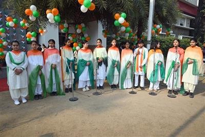 Shemrock School celebrated Republic Day with fervor at its campus.