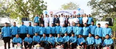 Coast Guard celebrates 48th Raising Day with Kerala-Mumbai motorbike rally