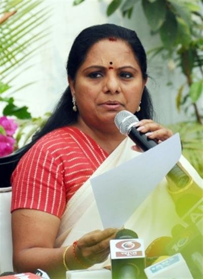 Revanth Reddy appointing Andhra people on key posts: Kavitha