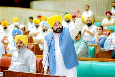 Punjab CM assails opposition for running away from the Governor's address