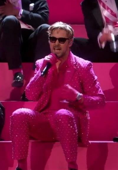 96th Academy Award: Margot Robbie, Emma Stone join Ryan Gosling as he performs 'I'm Just Ken' Live with Slash