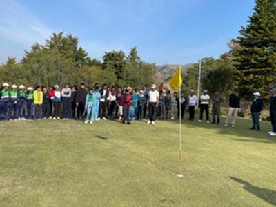 First ever golf camp organised for school children in picturesque hills of Uttarakhand