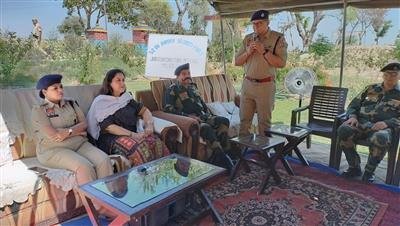 BSF-Police joint strategy to combat cross-border smuggling of arms and drugs, says DC Dr.Senu Duggal