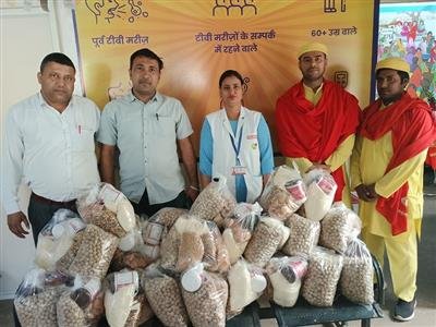 Vishvas Foundation donated protein rich nutritious diet for TB patients