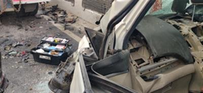 Three injured as Jaguar crashes into vehicles in Delhi Cantonment, accused held