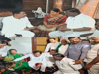 Hubballi murders: K'taka Home Minister meets families of Neha & Anjali