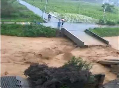 Death toll from heavy rainfall rises to 9 in China