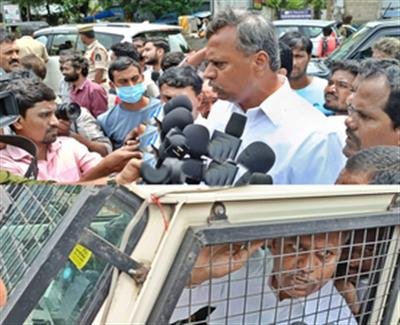BRS MLA held, stopped from meeting student leader on hunger strike