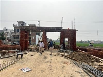 Amritsar Development Authority takes strict action against unauthorized colonizers, stopped the development works