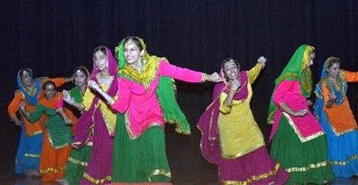 Haryali Teej Celebration at Shemrock Senior Secondary School