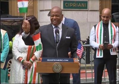 'New York is New Delhi of America', says city's Mayor praising diaspora contributions