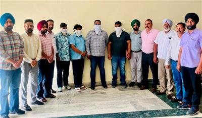 Punjab VB arrests retired BDPO, Panchayat Officer, Panchayat secretary and private person for fraudulently withdrawing grants