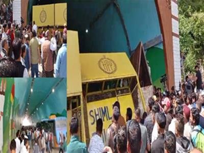 Shimla mosque row: Massive protest erupts; police resort to lathi-charge to disperse people 