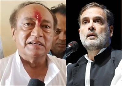 Congress' Laxman Singh crirticises Rahul Gandhi over his remarks on foreign soil