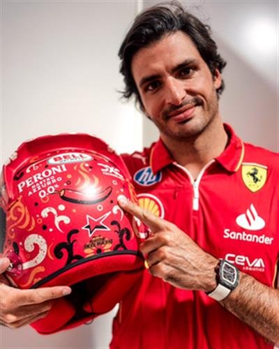 Sainz eyeing 'good jump' after securing pole at Mexico City GP