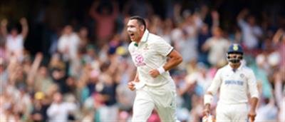 Boland breaks into top ten of ICC Test rankings after 10-wicket haul at SCG