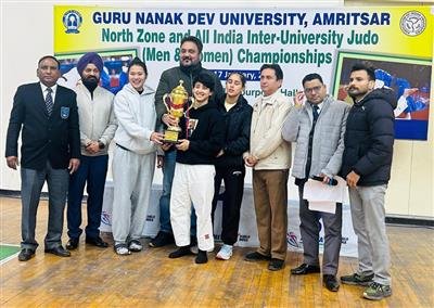 GNDU Clinches Overall General Championship Trophies in All India Inter-University Judo Championships