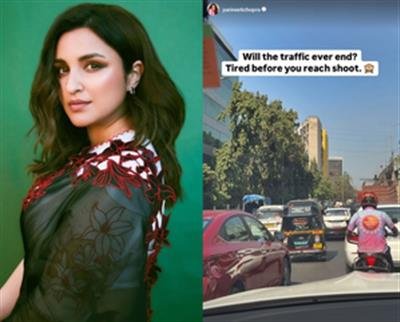 Parineeti Chopra expresses frustration over endless traffic before her shoot