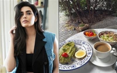 Karishma Tanna offers a glimpse into her Sunday breakfast