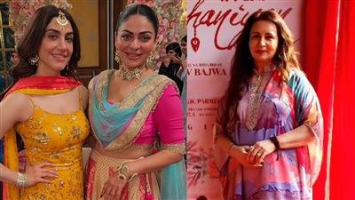 Delbar Arya Shares Enthusiasm for 'Madhaniya' movie’s wedding song shoot with the veteran actor Poonam Dhillon