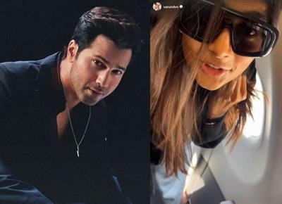 Varun Dhawan indulges in some fun banter with 'Hai Jawaani Toh Ishq Hona Hai' co-star Pooja Hegde