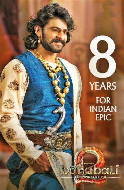 'Baahubali' to be re-released in October, say makers as second part of film completes eight years!