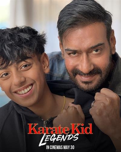 Ajay Devgn unites with son Yug for the first time ever in Hindi version of 'Karate Kid: Legends'