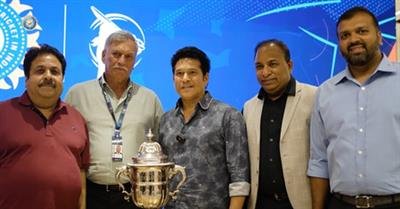 Thank you very much for this very warm gesture, says Tendulkar on board room in his name at BCCI HQ