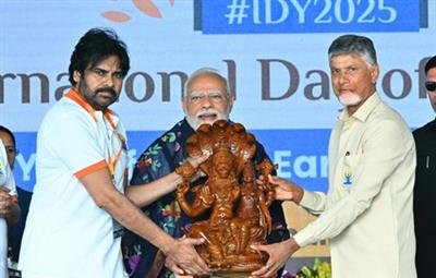 IDY 2025: India becoming global destination for healing, says PM Modi