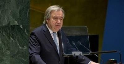 UN chief condemns terrorist attack in Syrian capital
